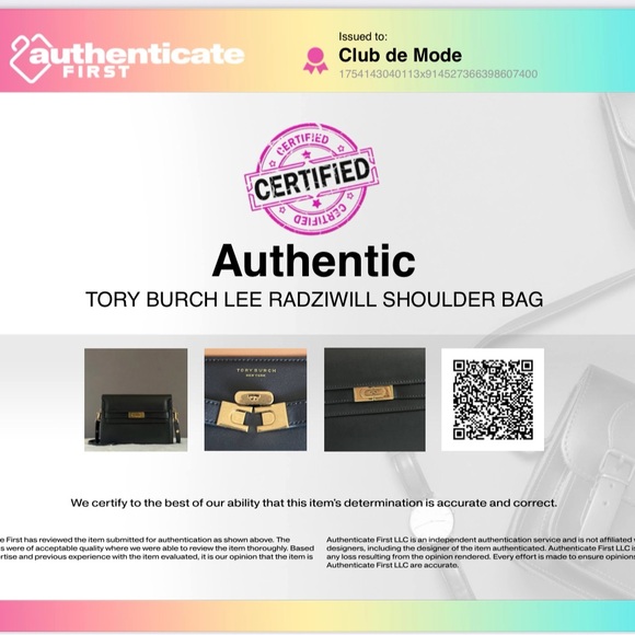 158720 - Tory Burch Lee Radziwill Shoulder Bag - Picture 16 of 16